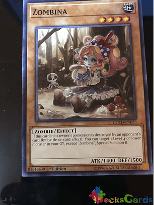 Zombina - cotd-en033 - Common 1st Edition