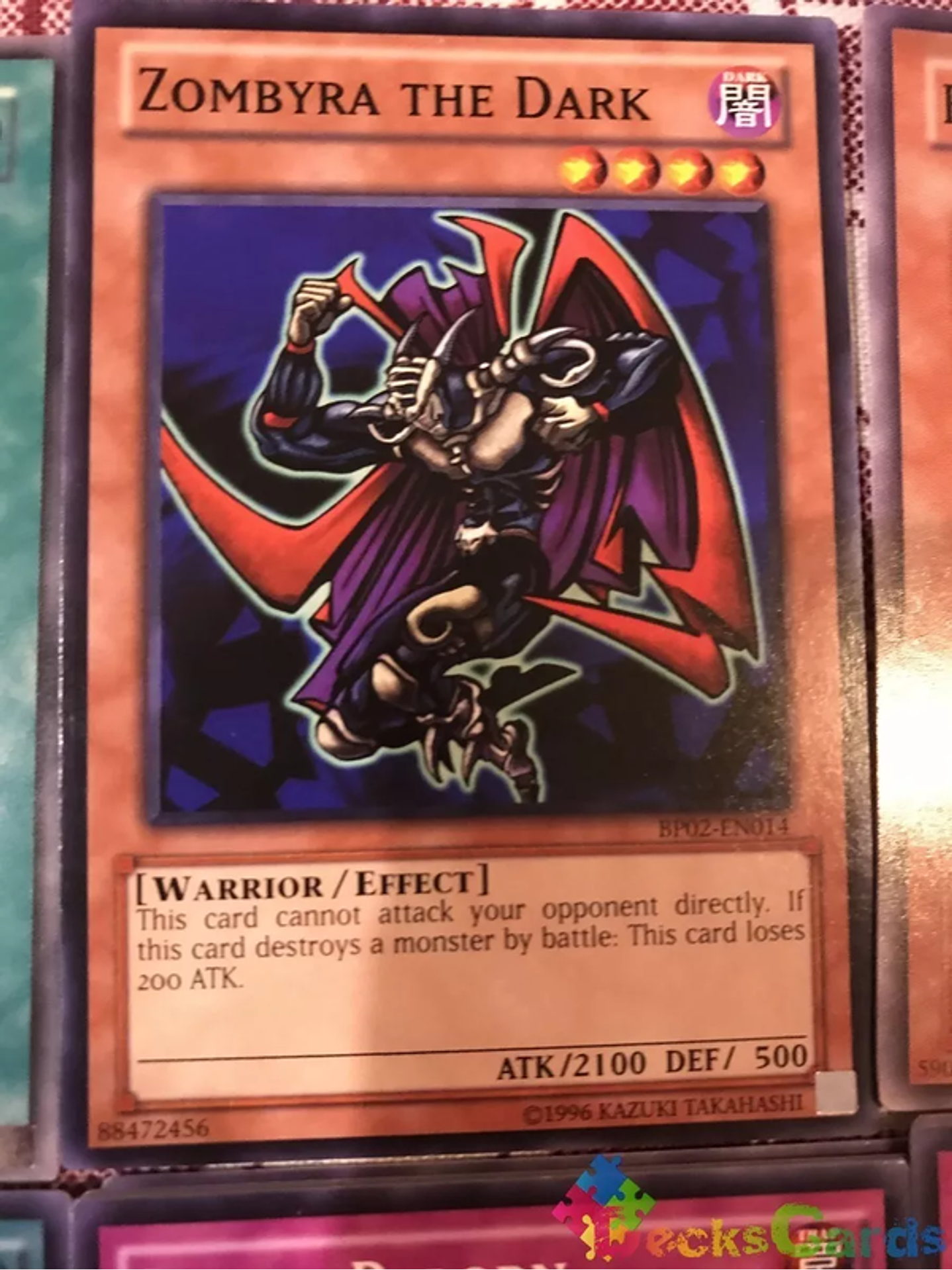 Zombyra The Dark - bp02-en014 - Common Unlimited 1