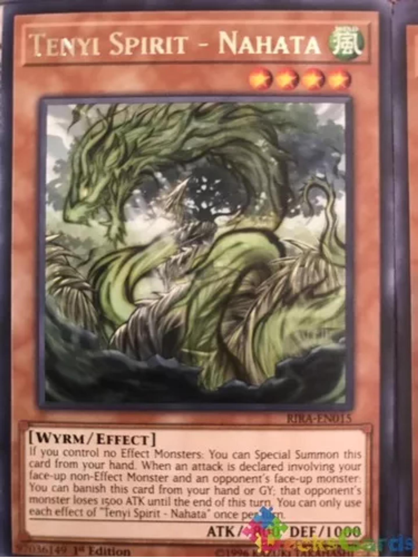 Tenyi Spirit - Nahata - rira-en015 - Rare 1st Edition 1