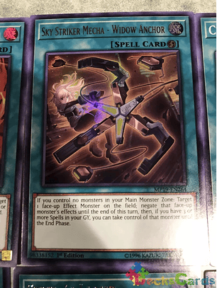 Sky Striker Mecha - Widow Anchor - MP19-EN264 - Ultra Rare 1st Edition