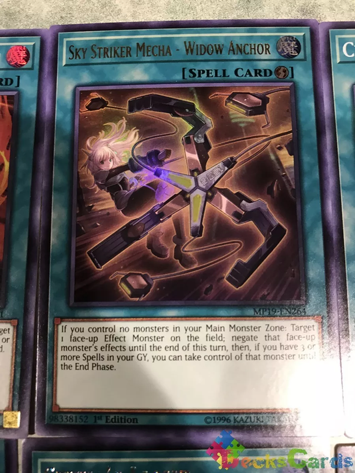 Sky Striker Mecha - Widow Anchor - MP19-EN264 - Ultra Rare 1st Edition 1