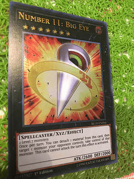 Number 11: Big Eye - bllr-en066 - Ultra Rare 1st Edition