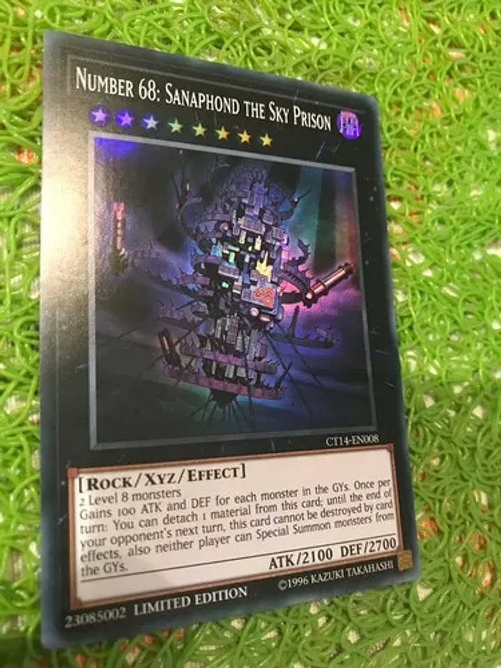 Number 68: Sanaphond The Sky Prison - ct14-en008 - Super Rare 1