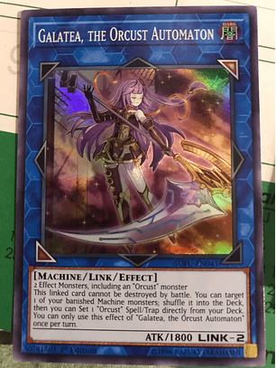 Galatea, the Orcust Automaton - SOFU-EN043 - Super Rare 1st Edition