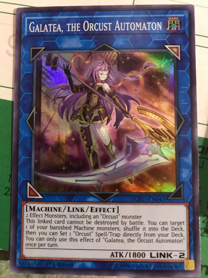 Galatea, the Orcust Automaton - SOFU-EN043 - Super Rare 1st Edition 1