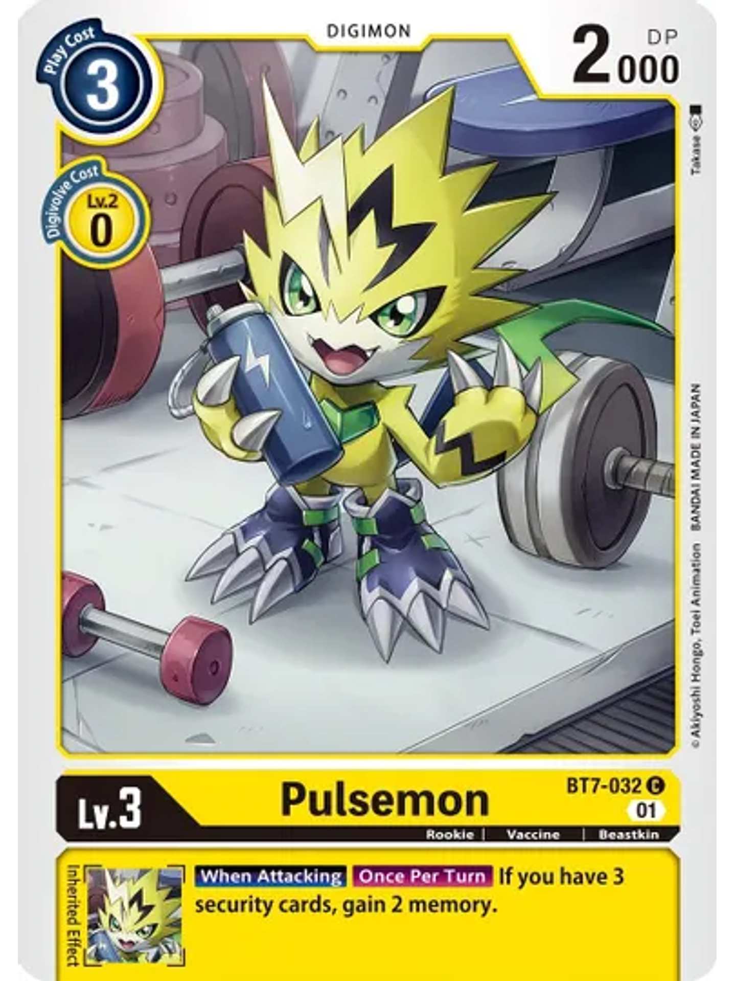 BT7-032 C Pulsemon  1