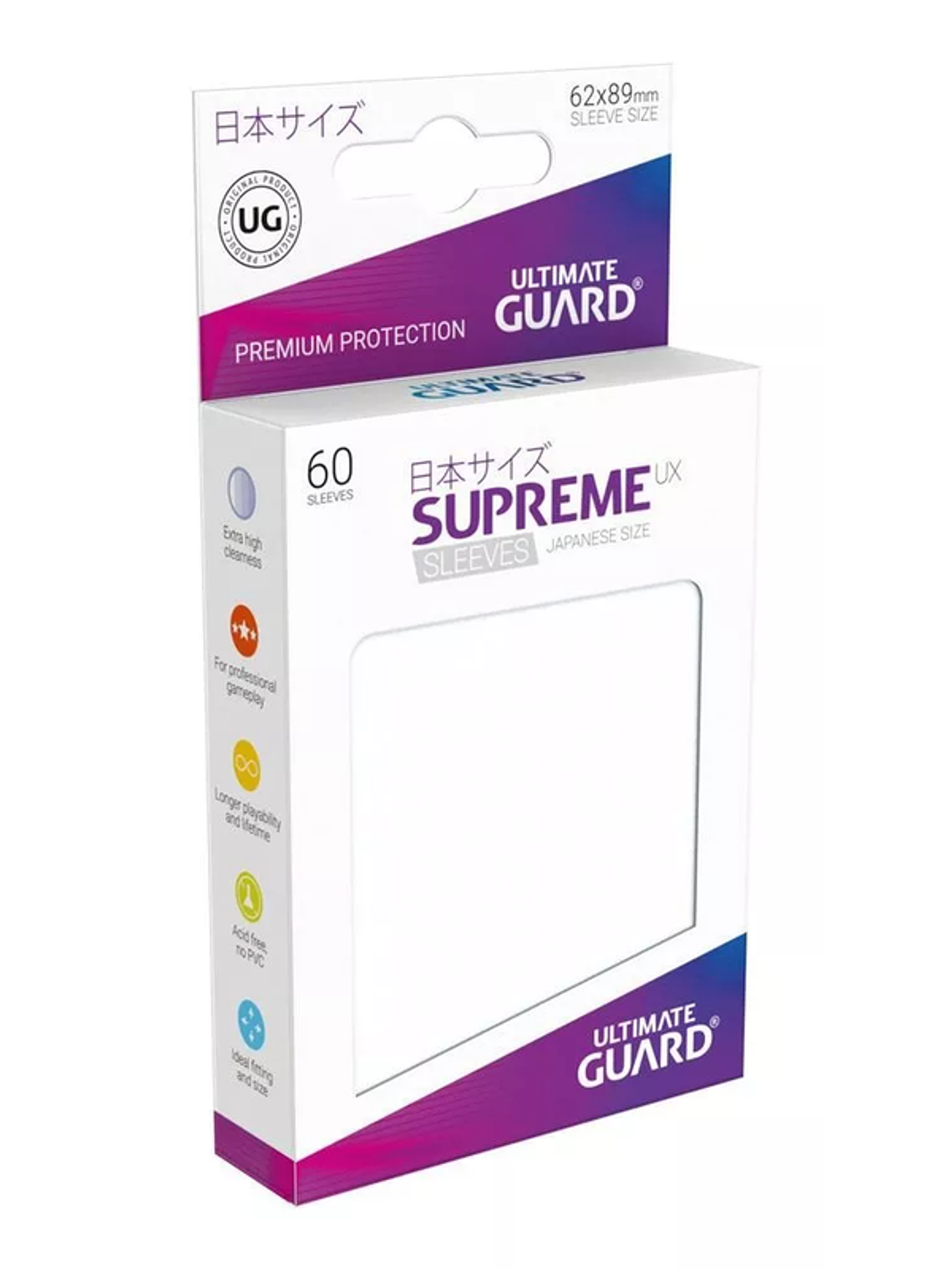 Ultimate Guard PROTECTORES SUPREME Matte Small (x60) 10