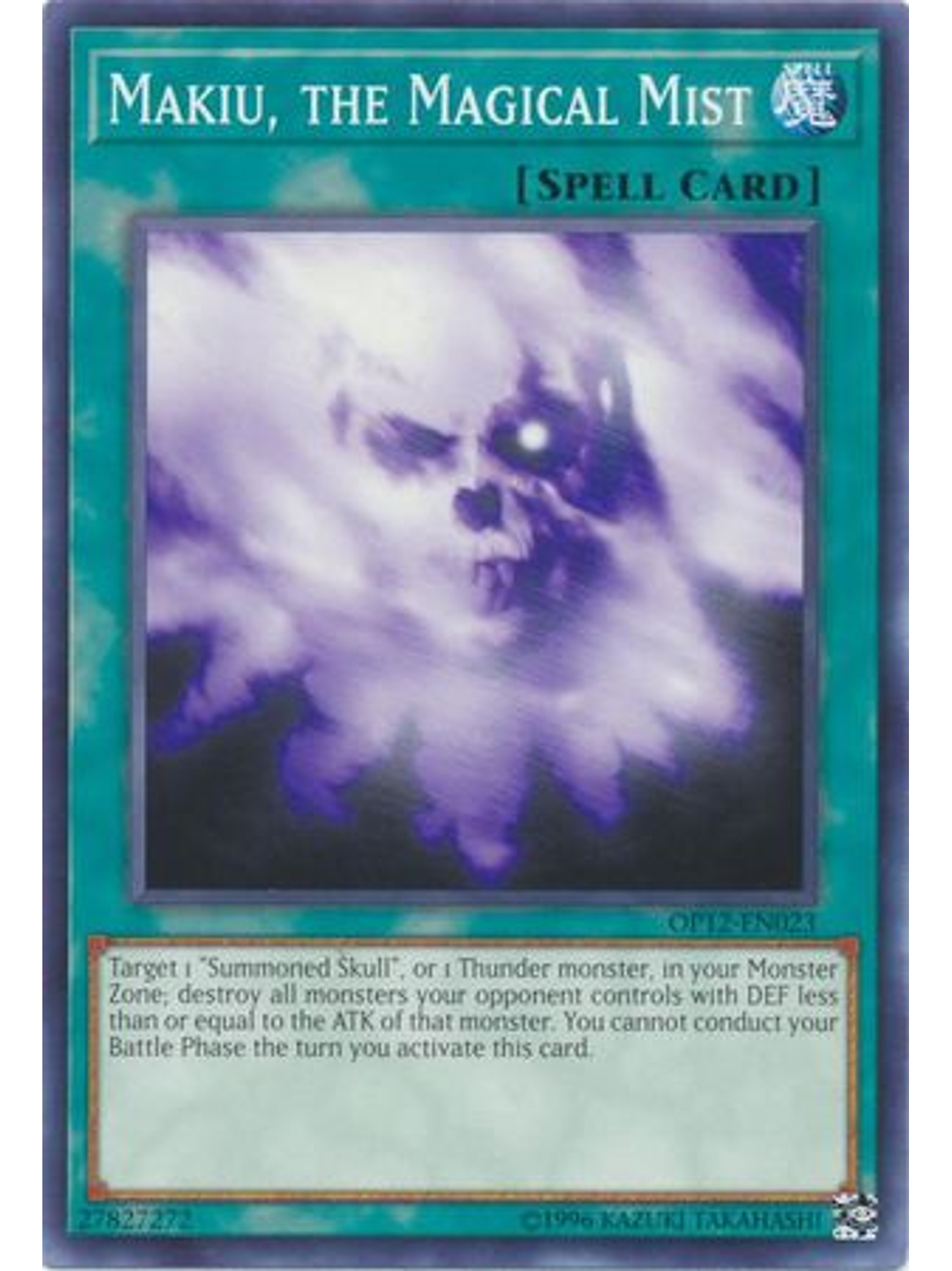 Makiu, the Magical Mist - OP12-EN023 - Common 1