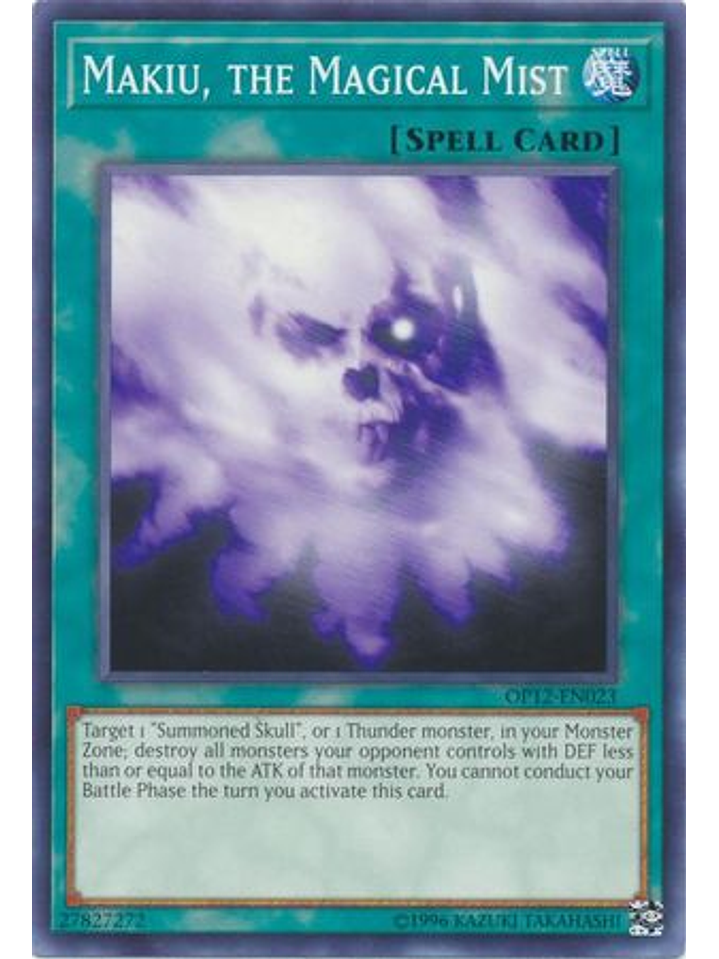 Makiu, the Magical Mist - OP12-EN023 - Common 1