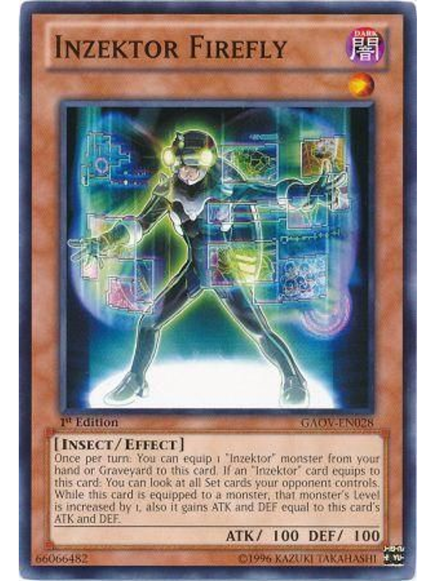 Inzektor Firefly - GAOV-EN028 - Common 1st Edition 1