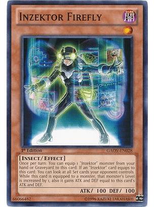 Inzektor Firefly - GAOV-EN028 - Common 1st Edition