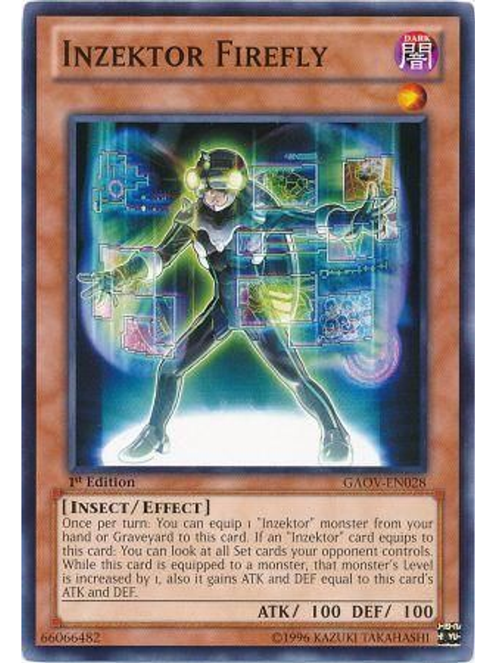 Inzektor Firefly - GAOV-EN028 - Common 1st Edition 1