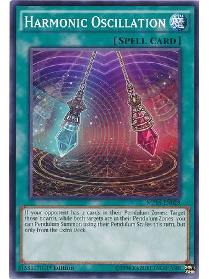 Harmonic Oscillation - MP16-EN028 - Common 1st Edition 1