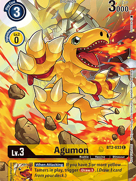 BT2-033 (Alternative Art) Agumon (Tamer's Evolution Box 2)