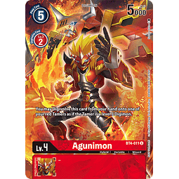 BT4-011 (Alternative Art) Agunimon (Tamer's Evolution Box 2)