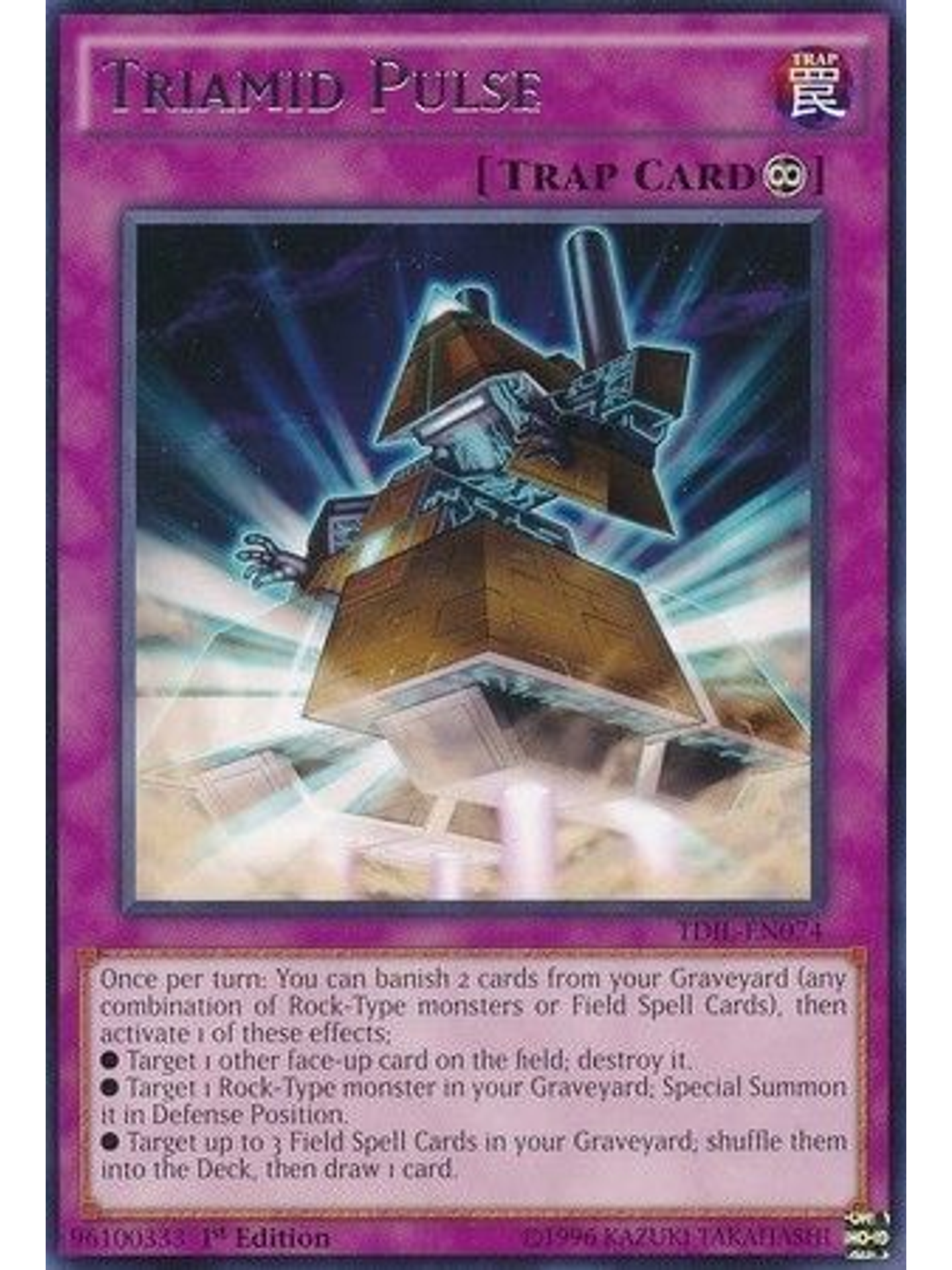 Triamid Pulse - TDIL-EN074 - Rare 1st Edition 1