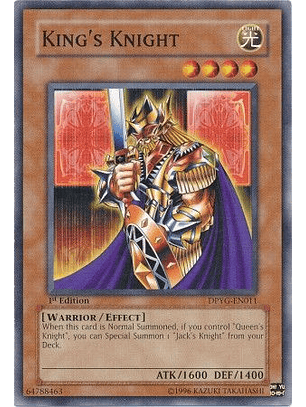 King's Knight - DPYG-EN011 - Common 1st Edition