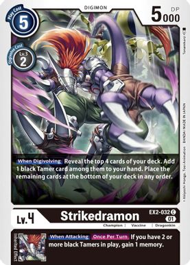 EX2-032 C Strikedramon 