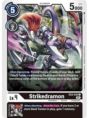 EX2-032 C Strikedramon 