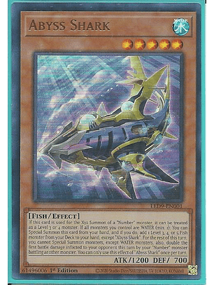 Abyss Shark - LED9-EN001 - Ultra Rare 1st Edition