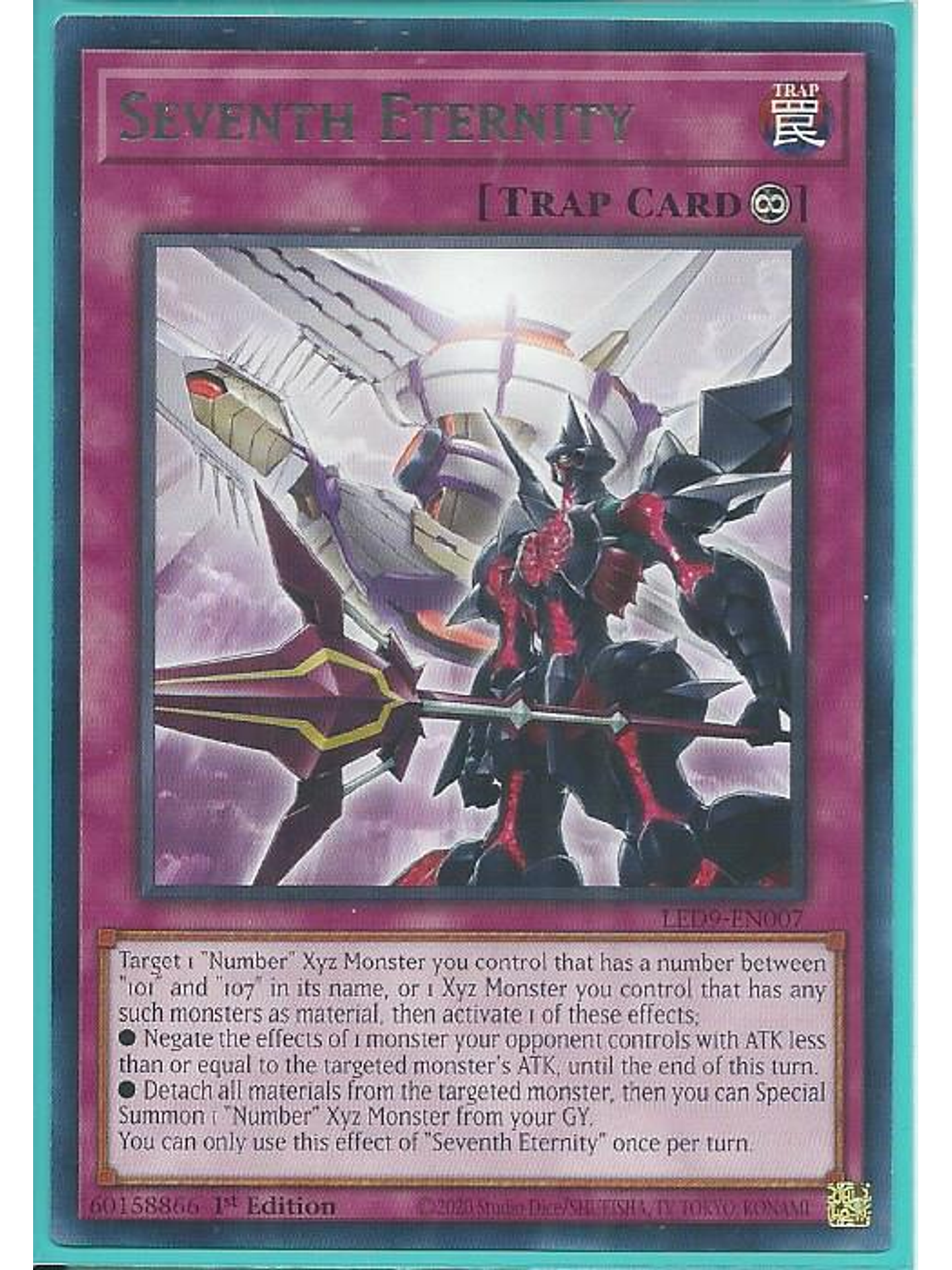 Seventh Eternity - LED9-EN007 - Rare 1st Edition 1