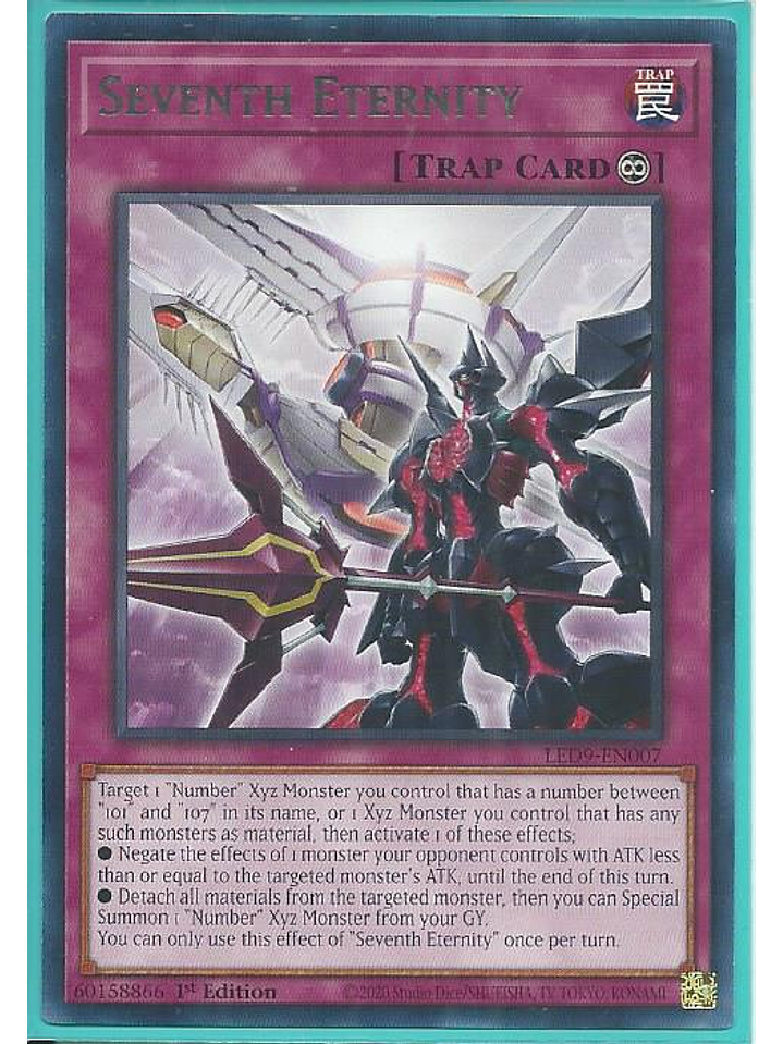 Seventh Eternity - LED9-EN007 - Rare 1st Edition 1