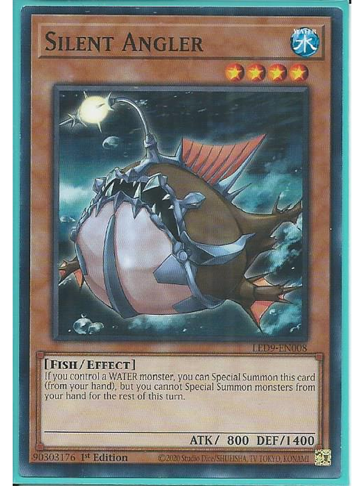 Silent Angler - LED9-EN008 - Common 1st Edition 1