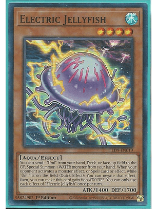 Electric Jellyfish - LED9-EN019 - Super Rare 1st Edition