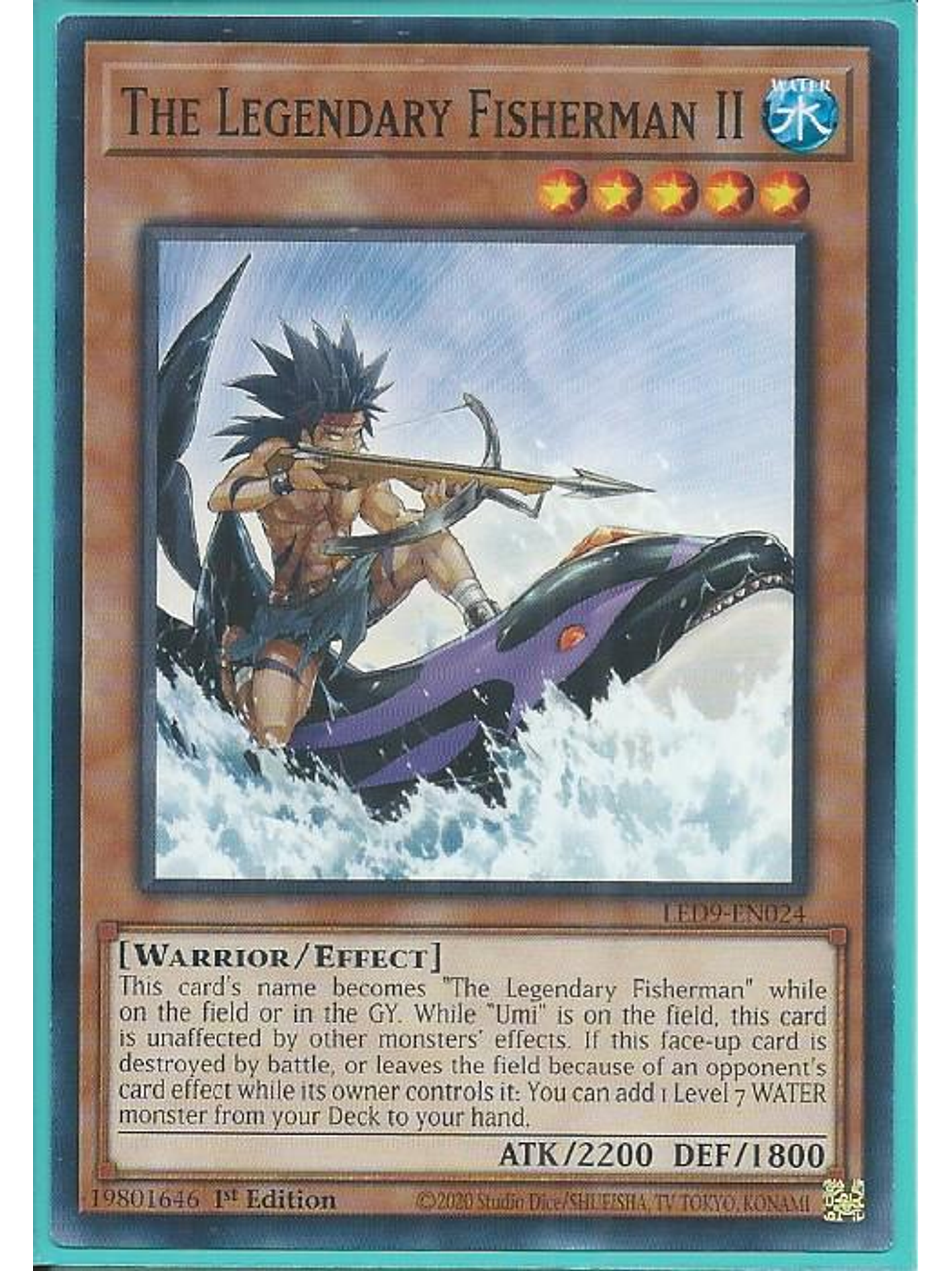 The Legendary Fisherman II - LED9-EN024 - Common 1st Edition 1