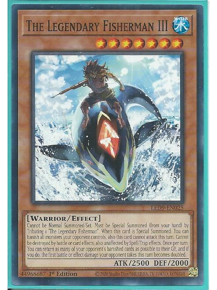 The Legendary Fisherman III - LED9-EN025 - Common 1st Edition 1