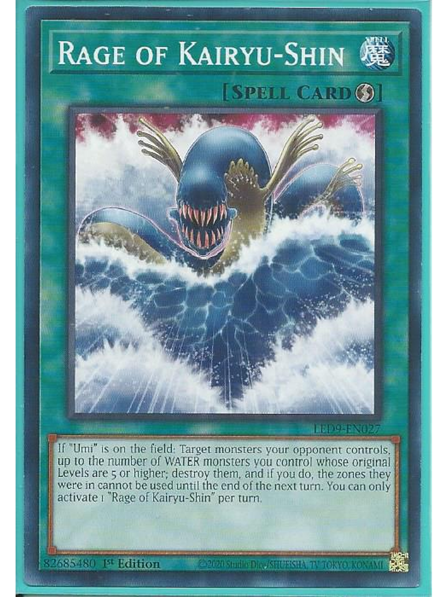 Rage of Kairyu-Shin - LED9-EN027 - Common 1st Edition 1