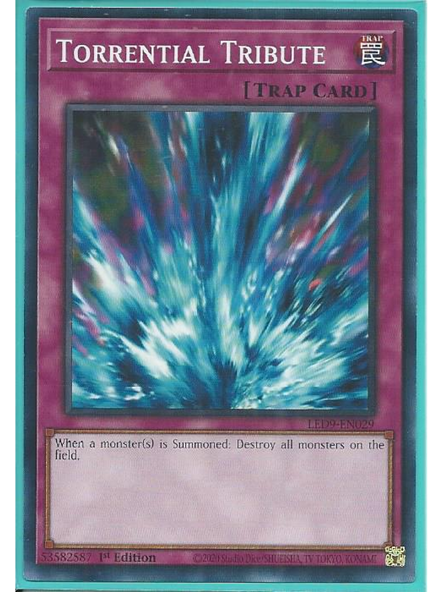 Torrential Tribute - LED9-EN029 - Common 1st Edition 1