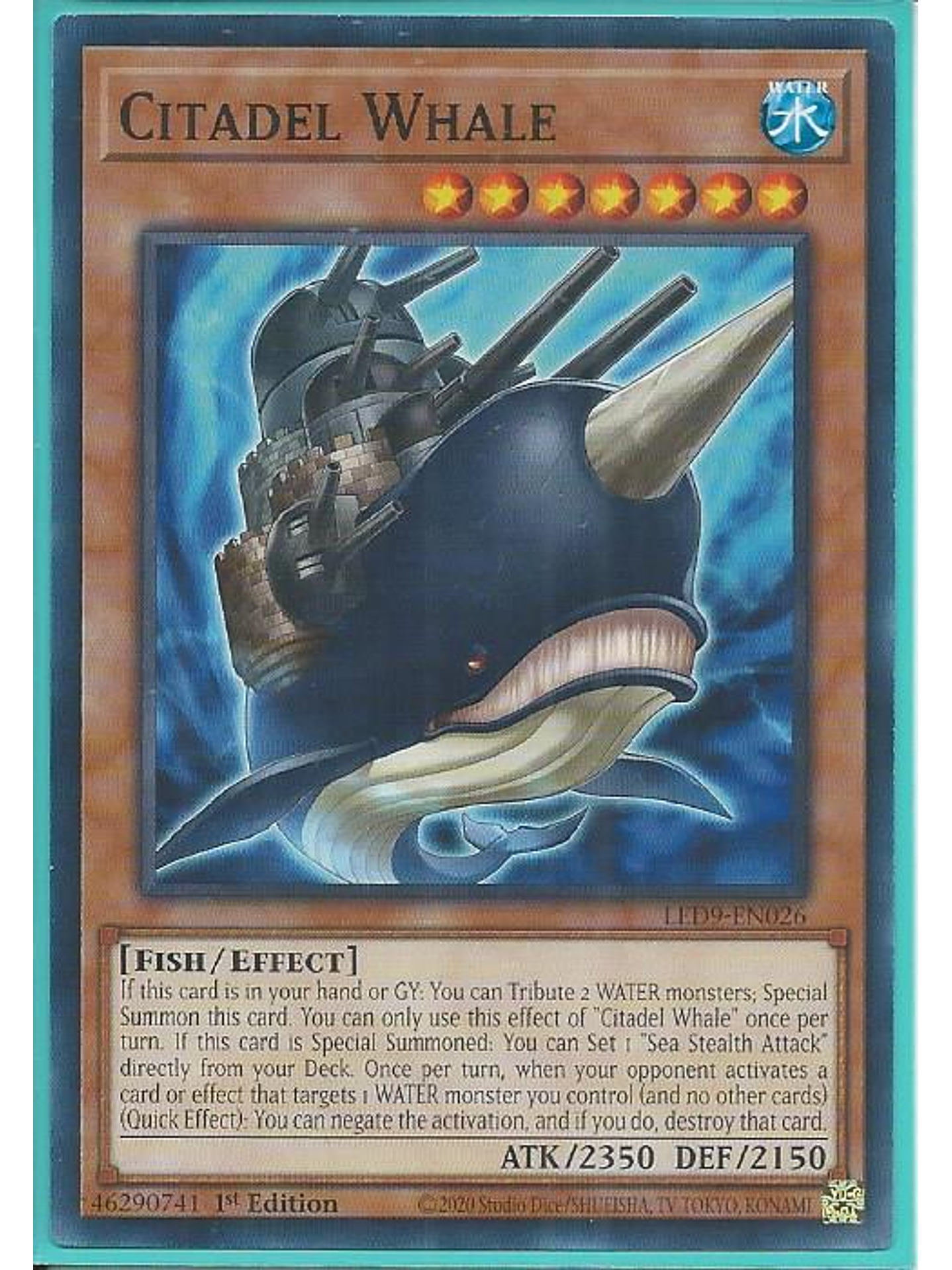 Citadel Whale - LED9-EN026 - Common 1st Edition 1