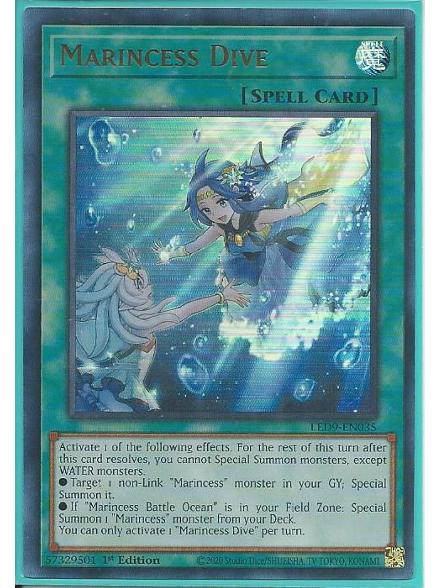 Marincess Dive - LED9-EN035 - Ultra Rare 1st Edition 1