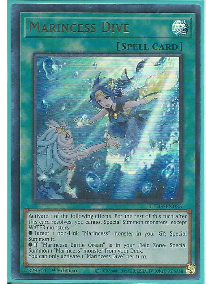 Marincess Dive - LED9-EN035 - Ultra Rare 1st Edition 1
