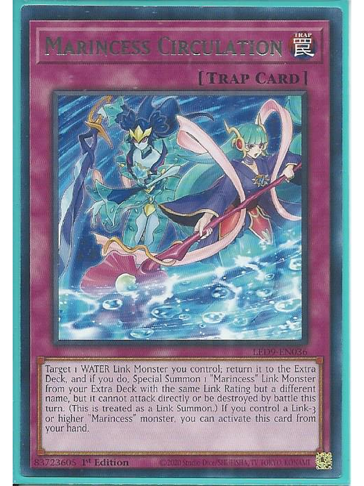 Marincess Circulation - LED9-EN036 - Rare 1st Edition 1
