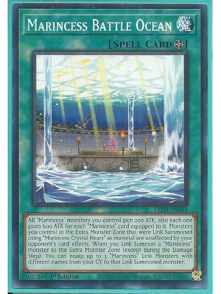 Marincess Battle Ocean - LED9-EN044 - Common 1st Edition 1