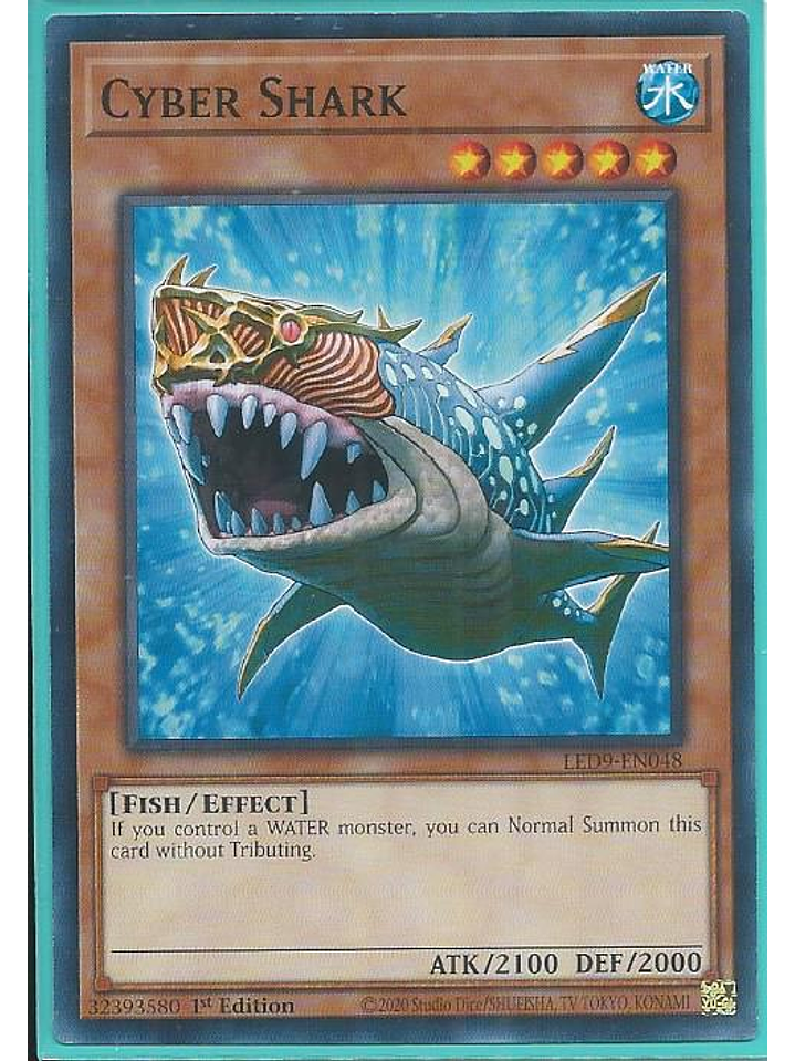 Cyber Shark - LED9-EN048 - Common 1st Edition 1