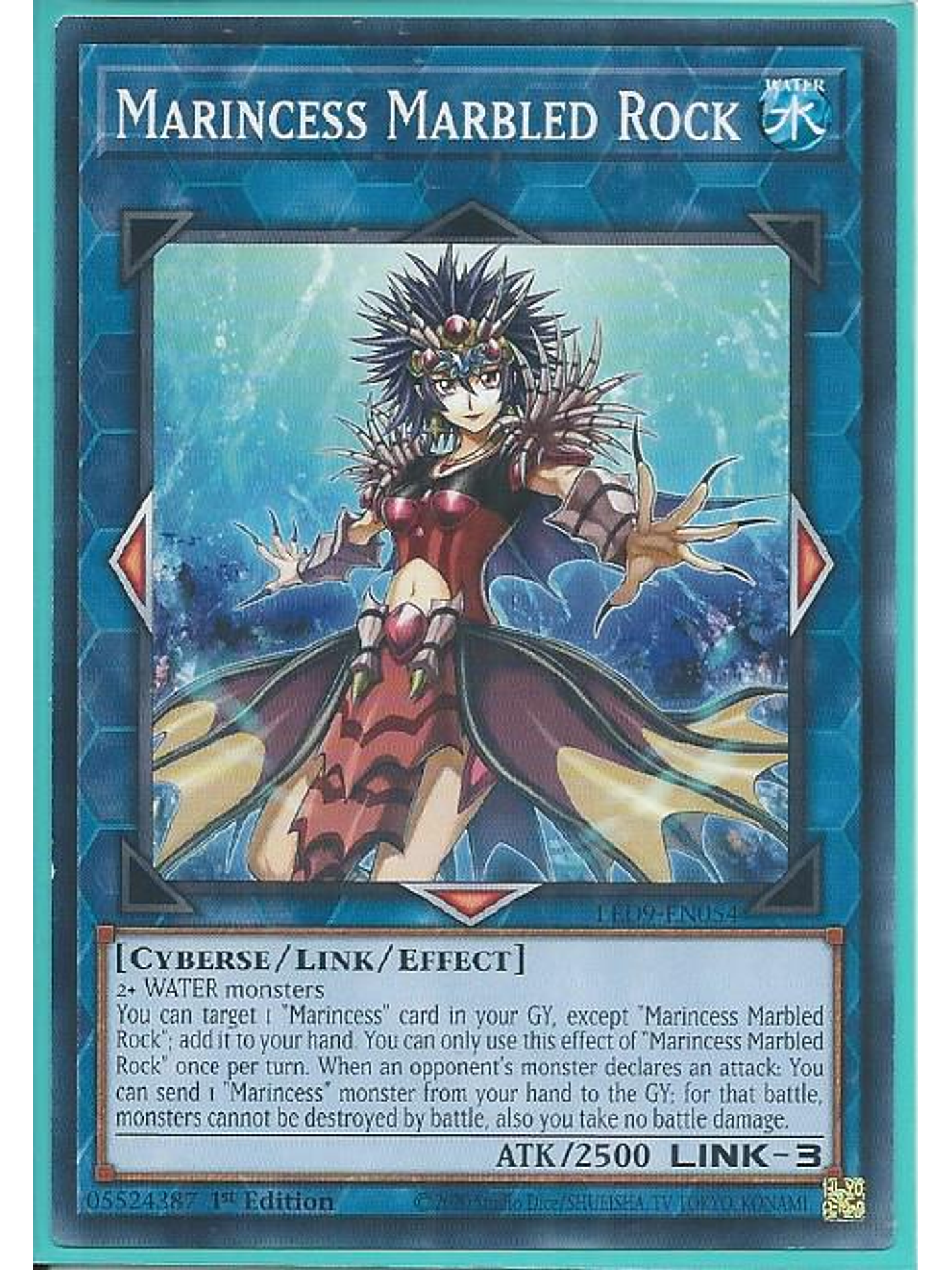 Marincess Marbled Rock - LED9-EN054 - Common 1st Edition 1