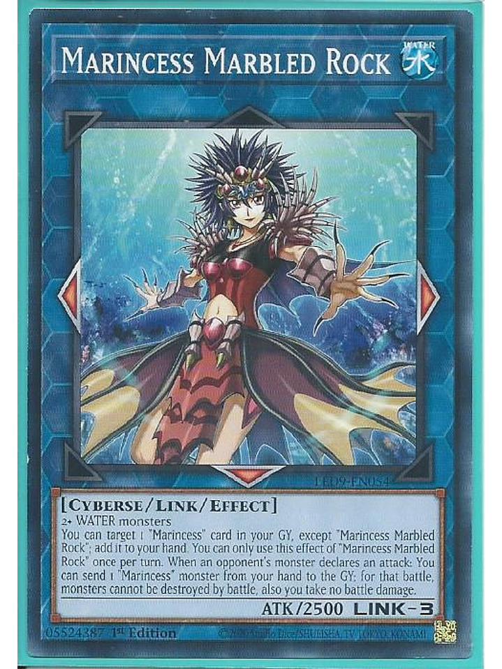 Marincess Marbled Rock - LED9-EN054 - Common 1st Edition 1