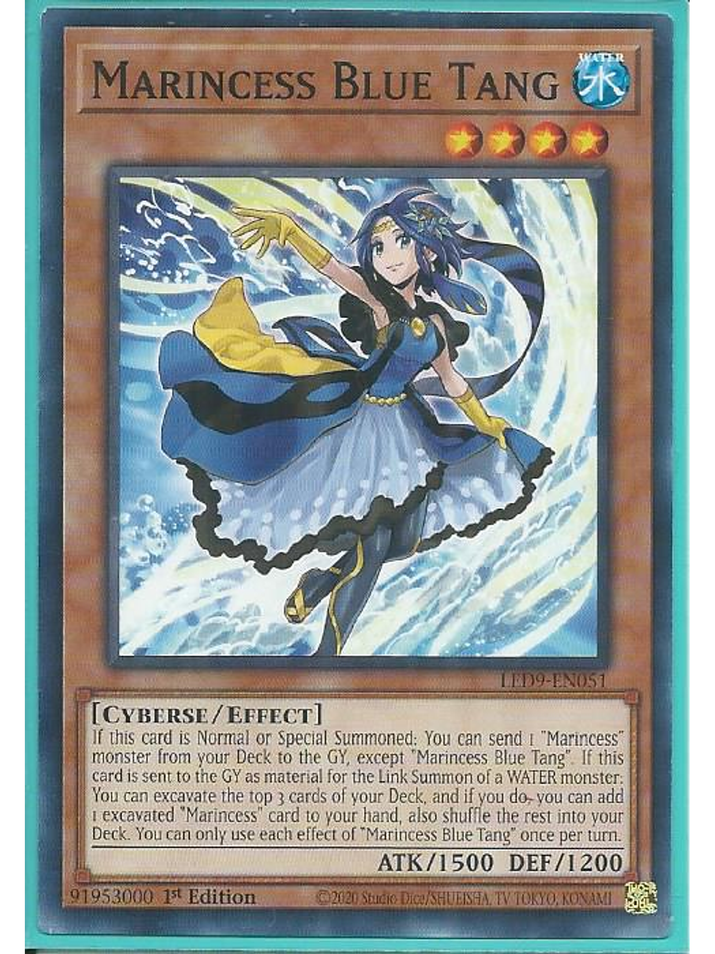 Marincess Blue Tang - LED9-EN051 - Common 1st Edition 1