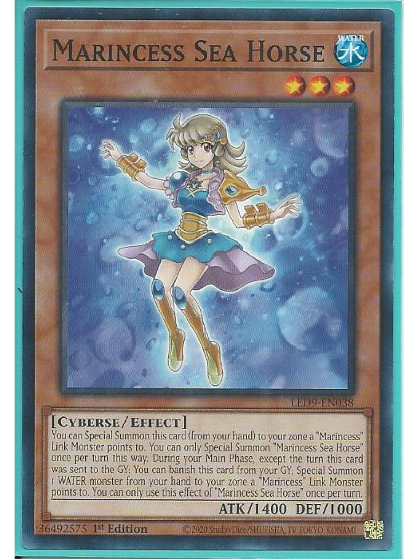 Marincess Sea Horse - LED9-EN038 - Common 1st Edition 1