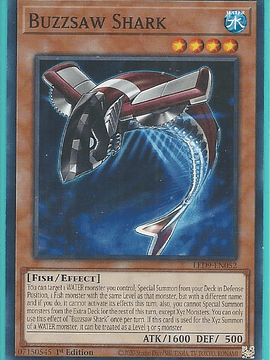 Buzzsaw Shark - LED9-EN052 - Common 1st Edition