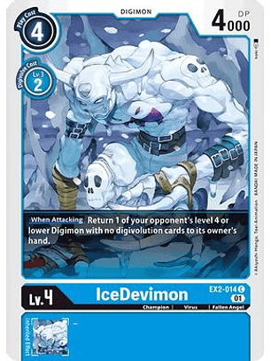 EX2-014 C IceDevimon 