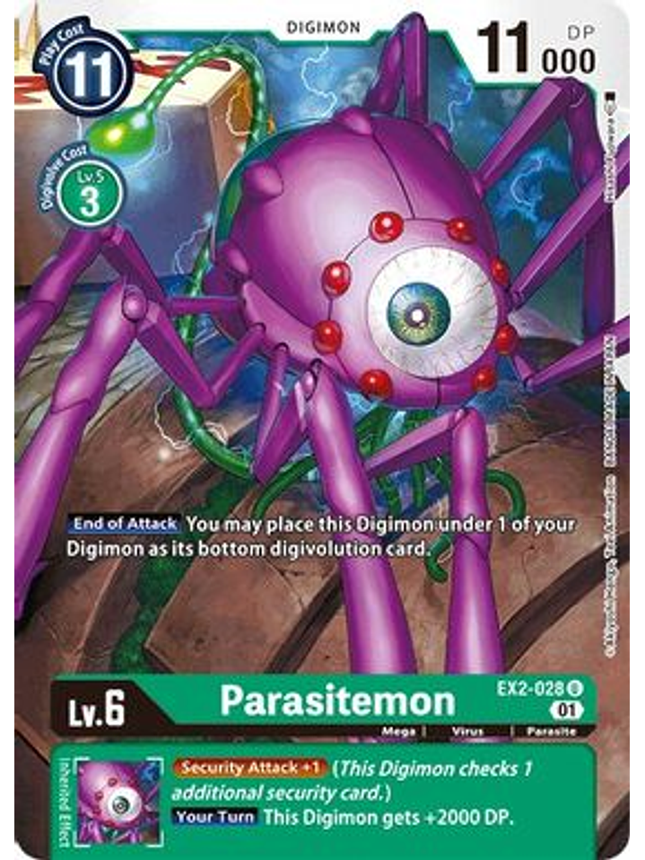 EX2-028 U Parasitemon  1