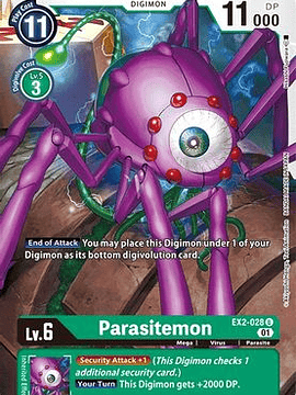 EX2-028 U Parasitemon 