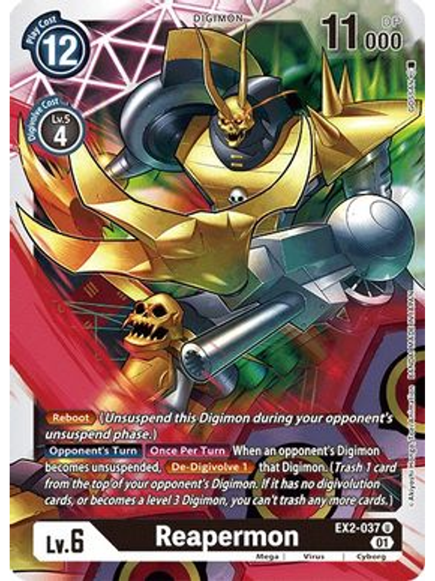 EX2-037 U Reapermon  1