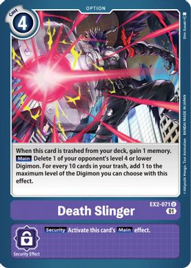 EX2-071 U Death Slinger 