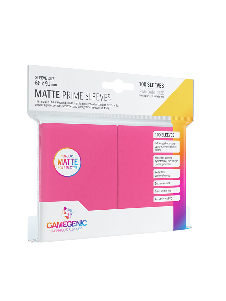 Protectores Standard GG: MATTE PRIME Sleeves (x100) 3
