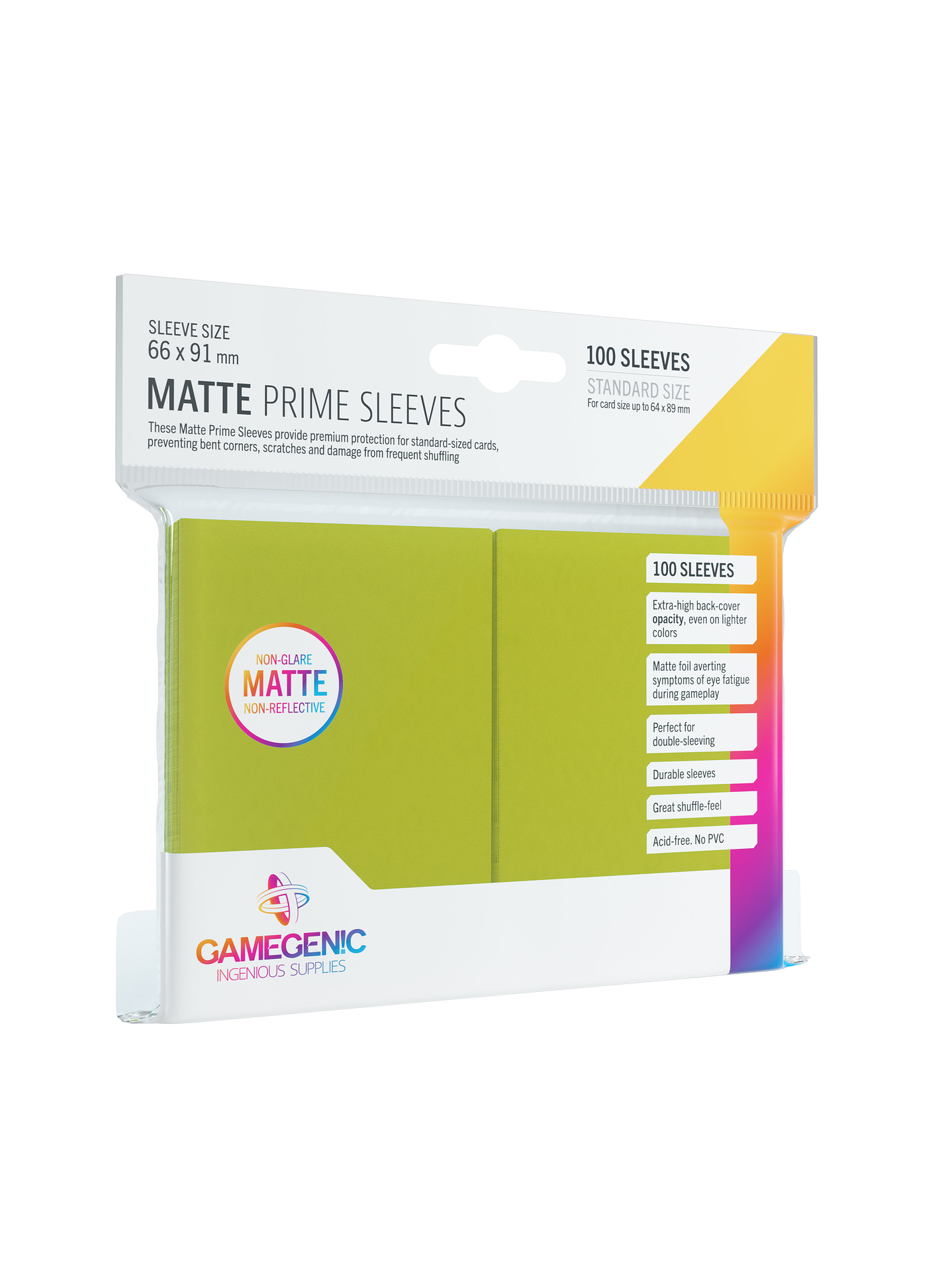 Protectores Standard GG: MATTE PRIME Sleeves (x100) 5